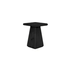 Best Tower Living Vierkante Bijzettafel Asti Mangohout, kleur Zwart