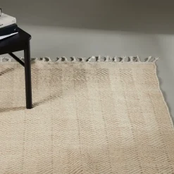 Nohr Vloerkleed Geana Wol, kleur Beige
