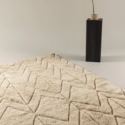 Clearance Nohr Vloerkleed Natasia Wol, kleur Beige