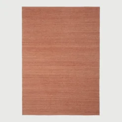 Hot Ethnicraft Vloerkleed Nomad Wol, kleur Terracotta