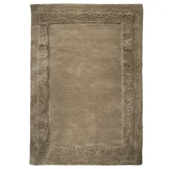 Clearance By-Boo Vloerkleed Tura kleur Taupe