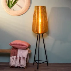 Outlet Light & Living Vloerlamp Adeta kleur Goud