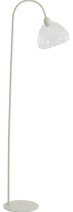 Hot Light & Living Vloerlamp Bisho 160cm Cru00e8me