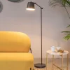 Discount ZILT Vloerlamp Bret 124cm hoog, kleur Zwart