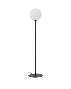 Discount Kave Home Vloerlamp Brisia Glas en metaal, 165cm