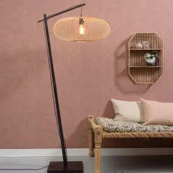 Outlet GOOD&MOJO Vloerlamp Cango Bamboe, 176cm