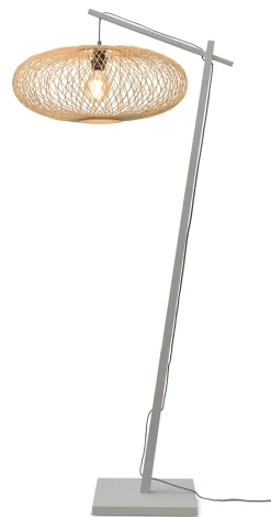 Outlet GOOD&MOJO Vloerlamp Cango Bamboe, 176cm
