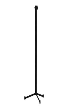 Light & Living Vloerlamp Dennis 131cm hoog Zwart