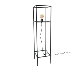 Outlet Urban Interiors Vloerlamp Frame 120cm, kleur Zwart
