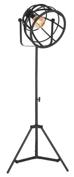 Clearance LABEL51 Vloerlamp Fuse, 170cm, kleur Zwart