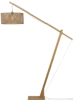 Hot GOOD&MOJO Vloerlamp Java Bamboe, 207cm