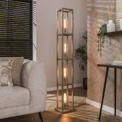 Clearance LifestyleFurn Vloerlamp Jocelyn 4-lamps