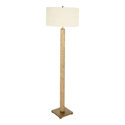 Online Richmond Interiors Vloerlamp Lorén Marmer en Bouclé