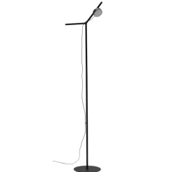Online Kave Home Vloerlamp Orey Met verplaatsbare spot, kleur Zwart