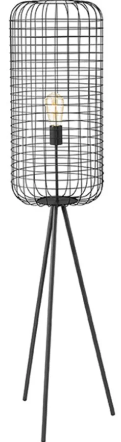 Clearance LABEL51 Vloerlamp Solido 146cm, kleur Zwart