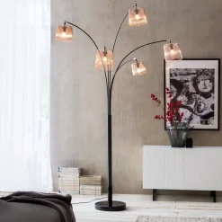 Discount Artistiq Living Vloerlamp Stefanie 5-lamps Koper