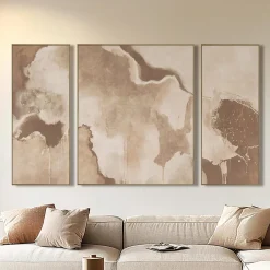 Outlet Richmond Interiors Wall Art Liberty 120 x 200cm Bruin