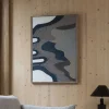 Hot Zuiver Wanddecoratie Coastal Mangohout en stof, 104 x 75cm
