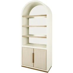New Richmond Interiors Wandkast Tivoli 210 x 90cm, kleur Beige Wit