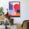Discount Urban Cotton Wandkleed Attraction in maat en frame naar keuze