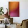 Online Urban Cotton Wandkleed Aurora 1 in maat en frame naar keuze