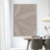 Clearance Urban Cotton Wandkleed Circle Light in maat en frame naar keuze