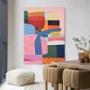 Sale Urban Cotton Wandkleed Colour Stacking in maat en frame naar keuze