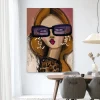 Urban Cotton Wandkleed Diva in maat en frame naar keuze