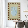 Urban Cotton Wandkleed Eclectic Series 1 in maat en frame naar keuze