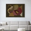 Discount Urban Cotton Wandkleed El Pez in maat en frame naar keuze