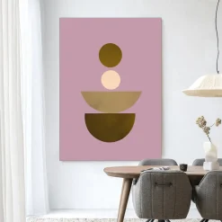 Sale Urban Cotton Wandkleed Forma 1 Beige in maat en frame naar keuze