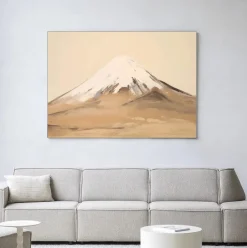 Outlet Urban Cotton Wandkleed Fuji Mountain in maat en frame naar keuze