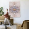 Sale Urban Cotton Wandkleed Iberian Lynx in maat en frame naar keuze