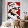 Hot Urban Cotton Wandkleed Julie in maat en frame naar keuze