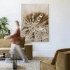 New Urban Cotton Wandkleed Landelijke Natuur in maat en frame naar keuze