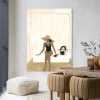 Best Urban Cotton Wandkleed Luxuriate Regardless in maat en frame naar keuze