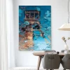 Best Urban Cotton Wandkleed Mirror Me in maat en frame naar keuze