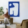 New Urban Cotton Wandkleed Pacman in maat en frame naar keuze