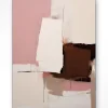 Online Urban Cotton Wandkleed Pink Fields in maat en frame naar keuze