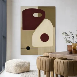 Urban Cotton Wandkleed Polished in maat en frame naar keuze