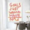 Online Urban Cotton Wandkleed P.S Written By A Girl in maat en frame naar keuze