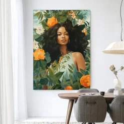Hot Urban Cotton Wandkleed Rosita in maat en frame naar keuze