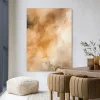 Hot Urban Cotton Wandkleed Rusty Clouds in maat en frame naar keuze