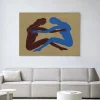 Clearance Urban Cotton Wandkleed Serene Embrace in maat en frame naar keuze