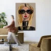 Online Urban Cotton Wandkleed She Knows in maat en frame naar keuze