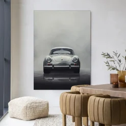 Outlet Urban Cotton Wandkleed Smokey Car in maat en frame naar keuze