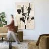 Discount Urban Cotton Wandkleed Soleyo in maat en frame naar keuze