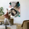 Urban Cotton Wandkleed Splash in maat en frame naar keuze