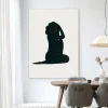 Outlet Urban Cotton Wandkleed Stillness in maat en frame naar keuze