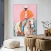 Hot Urban Cotton Wandkleed The Sheriff in maat en frame naar keuze